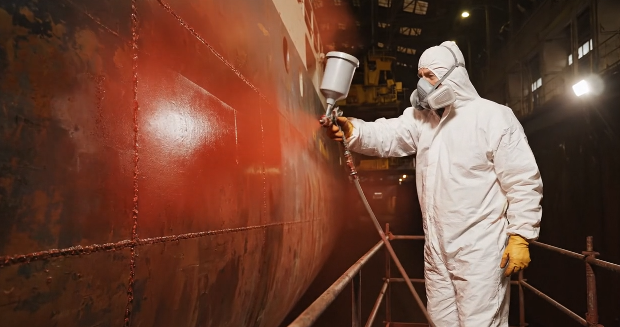 Toxic Anti-Fouling Paint